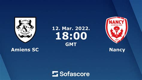 Amiens SC vs Nancy live score, H2H and lineups 